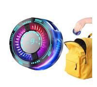 Cell Phone Cooler | Magnetic Phone Cooling Fan with Semiconductor - Low Noise Radiator LED Display Cellphone Accessories for Travel Streaming Game Play Video Calls Outdoor