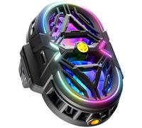 Cell Phone Cooler with LED, Cooling Power, Compatible with 2.5-3.5 Inch Wide Smartphones for Gaming, Live Streaming and Video Recording