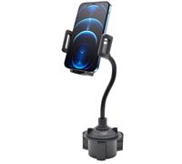 Cell Phone Cup Holder, Cup Phone Holder for Truck - Vehicle Adjustable Cell Phone Cradle,Automated Locking Cup Holder Phone Holder