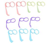 Cell Phone Finger Holder, Cell Phone Grip Holder, Portable Phone Mount, Desktop Phone Stand 10 Pcs Portable Travel Handheld Phone Holder Stand for Smartphones