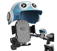 Cell Phone Holder for Bike, Bicycle Phones Mount with Helmet Compatibility, Consumer Electronics Accessory for GPS Navigation, Video Calls, Entertainment, and HandsFree Viewing on Cycling Adventures