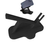 Cell Phone Holder, Universal Bed Stand, Portable Mount with Sturdy Grip, Stable Support with 3D Printing, Tech Accessory, Table Stand for Bedroom Bedside Sofa Couch Home Office Travel Smartphones