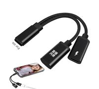 Cell Phone Internal Sound Recording Aid | Phone Internal Sound Recording Head with Charging Adapter - Smartphone Acoustic Filtering Tool for Course Live Presentation Calls