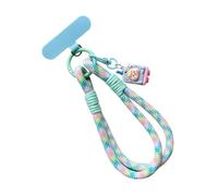 Cell Phone Lanyard,Anti-Loss Mobile Phone Lanyard for Women - Cute Cellphone Charm Portable Keychain for Women Teens Girls Daily Commuting Travel Sports Beach Walking Shopping (Blue)