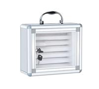 Cell Phone Locker Box, Aluminum Alloy Storage Cabinet for Classroom, Portable Design for Easy Carrying