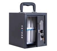 Cell Phone Locker Box, Wall-Mounted Steel Storage Cabinet with Key Lock - Secure Storage for Schools, Offices, Gyms, Hotels - 12/24/36/48/60 Slots