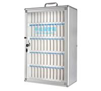 Cell phone locker,Wall-Mountable Cell Phone Lockbox - Secure Storage Cabinet for Mobile Phones, Safety Box for Phones, Compact and Design, Perfect for Offices and Schools