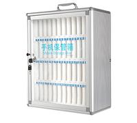 Cell phone locker,Wall-Mounted Phone Security Cabinet with 48 Compartments Space-Saving Document Locker for Restaurants and Offices Secure Cell Phone Storage Solution