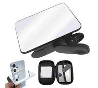 Cell Phone Mirror Reflection Lens - Compact Portable Camera Accessory, High Precision Glass Lens, Easy Clip On Installation, Creates Creative Selfie Effects and Unique Photo Angles | Designed for Phot