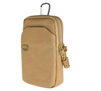 Cell Phone Pouch - Cell Phone Belt Bag With Zipper And Moll System | Nylon Cell Phone Bag Case | Universal Hip Pocket For Men | Court Holder