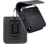 Cell Phone Pouch Nylon Holster Case with Belt Clip Cover for Galaxy Z Flip 3 5G, Z Flip 4 5, for Motorola Razr 5G, 40 Ultra, Razr Plus 2023