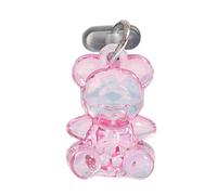 Cell Phone Powder: Cute Acrylic Bear Cell Phone Port Protection | Small Mobile Phone Connector with Decorative Bear Pattern to Charge Bristle Like a Rem