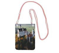 Cell Phone Purse Germany Neuschwanstein Castle Crossbody Bags Waterproof Cell Phone Bag Shoulder Handbag for Women