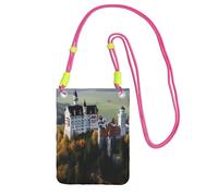 Cell Phone Purse Germany Neuschwanstein Castle Crossbody Bags Waterproof Cell Phone Bag Shoulder Handbag for Women