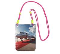 Cell Phone Purse Red Carpet Airplane Crossbody Bags Waterproof Cell Phone Bag Shoulder Handbag for Women, Fuchusia, One Size