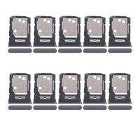 Cell Phone Replacement Accessories for Xiaomi Redmi A3 4G 10pcs SIM Card Tray + SIM Card Tray Repair Part