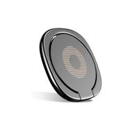 Cell Phone Ring Holder Stand, 360 Degree Rotation Finger Ring Kickstand Polished Metal Phone Grip for Magnetic Car Mount