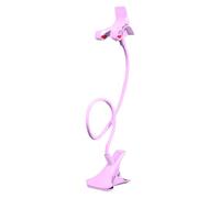Cell Phone Stand - Gooseneck, Bed Phone Holder | Multifunctional Cell Phones Mount Clamp, Arm Adjustable Overhead Clamp for Most Mobilephones, Room, Bed Sidetable