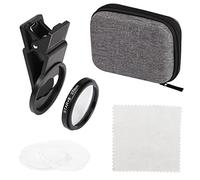 Cell Phone Star Filter Kit YACSEJAO 37mm Star Filter Optical Glass 8 Points Starburst Lens Filter Kit with Canvas Bags and Other Accessories