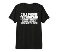 Cell Phone Technician What I'm Doing Premium T-Shirt