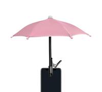 Cell Phone Umbrella - Anti Glare Adjustable Sunlight Shade Clip On Cover, Portable Phone Screen Protector, Hands Frree Outdoor Mount | Beach Pool Summer Cycling Car Interior Driving Video Photo Use