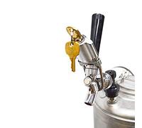CellarBrew Faucet Lock Wraparound Keg Beer Tap Locks Fits Standard Beer and Wine Faucets for Home Brew