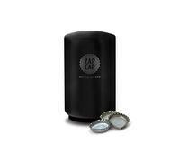 CellarDine Zap Cap Premium Bottle Opener-Matte Black Stainless Steel, 190x65x40 cm