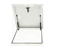 Cellars Exit Cover Hatch Door, Roof Access Escape Hatch Security Door, Entrance to Factory and Warehouse Maintenance Passage(55x55 cm/21.7x21.7 in)