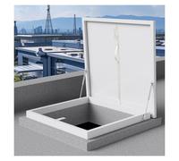 Cellars Exit Cover Hatch Door with Handle for Maintenance Attic Hatch Cover Sealing Skylights Roof Windows Industrial Buildings, Shopping Centres(95x95cm/3.12x3.12ft)