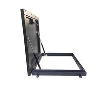 Cellars Exit Cover with Hydraulic Struts House Skylight Lid Floor Access Door Shopping Centre Rooftop(70x70cm/2.3x2.3ft)