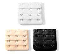 CellDeal Ladies Bra Extension Strap Underwear Strapless 3 Hook, 3 x Bra Extender