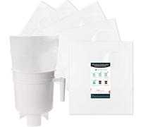 CELLENOMC Cold Brew Coffee Filter Bags - 100 Pack, 11.5'' x 13'' Compatible with Toddy Cold Brew Coffee Maker, White, 100 Count