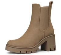 CELLENZ Women Chelsea Ankle Boots: 2.9 Inch Comfortable Platform Boot | Fashion Chunky Heel Short Booties, 2026 Fall Winter Shoes for Daily Wear & Weekend Travel & Night Out