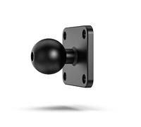 Cellet 25mm / 1 inch Ball Base for Industry Standard Dual Ball Socket Mounting Arms, (4 Screw Mount)
