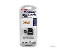 Cellet 2GB MicroSD for Motorola ME722 Smartphone custom flash memory, high-speed transmission, plug and play, with Full Size SD Adapter. (Retail Packaging)