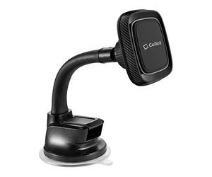cellet Suction Cup Dashboard and Windshield Mount Phone Cradle, Magnetic Phone Holder, Desk Mount with Flexible Goose Neck Compatible with iPhones Samsung Galaxy, Note, Motorola Moto, Google Pixel