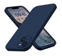 CellEver Heavy-Duty Silicone Case for iPhone 15 [Camera Protection] [Anti-Oil Coating] Military Drop Protection, Soft Scratch-Free Interior, Navy Blue