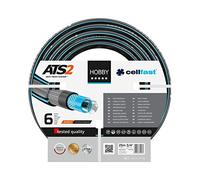 Cellfast Garden Hose Hobby ATS2 3/4'' 25m, Flexible 6-Layer Hose, Double Braid with Cross and Tricot Fabric, 30 Bar Burst Pressure, 16-220