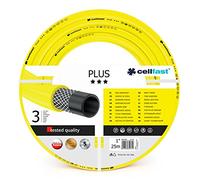 Cellfast Garden Hose Plus Flexible and Three-Layer Hose, Resistance to UV, Internal Part Resistant to Algae, 25m x 1”, 10-230