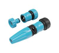 Cellfast Garden Plastic Spray 4 Piece 3/4'' Hose Connector Nozzle Set