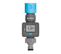 Cellfast Ideal 52-098 Water Flow Meter, Blue, Precise Control and Efficient Water Use in the Garden, IPX6