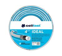 Cellfast Ideal Garden Hose, Durable, Flexible, 4-ply, Durable Cross Braid, UV and Algae Resistant, Reach Technology, 27 bar, -20/+60° Short-Term 3/4 inch, 30 m