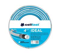 Cellfast Ideal Garden Hose, Durable, Flexible, 4-ply, Durable Cross Braid, UV and Algae Resistant, Reach Technology, 27 bar, -20/+60° Short-Term 1 inch, 50 m