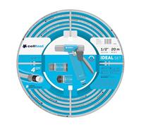 Cellfast 10-280 Ideal Garden Hose, Quiet Shade-Clematis Blue