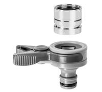 Cellfast Multi Purpose Connector With Adapter 22/24mm Garden Tap Input To Garden Hose