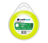 Cellfast Round Grass Mowing Trimmer Line Wire Cord String Replacement 2,4mm X 15M