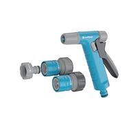 CELLFAST Sprinkler Gun Set Garden Sprinkler Lawn Sprinkler for Lawn Flowers Plants Quick Connection Hydron Ideal 3/4 Inch