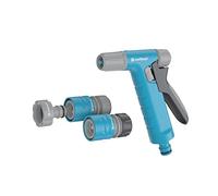 CELLFAST Sprinkler Gun Set Garden Sprinkler Lawn Sprinkler for Lawn Flowers Plants Quick Connection Hydron Ideal 1/2 Inch - 5/8 Inch