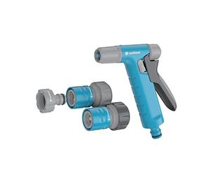CELLFAST Sprinkler Gun Set Garden Sprinkler Lawn Sprinkler for Lawn Flowers Plants Quick Connection Hydron Ideal 3/4 Inch