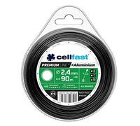 Cellfast Trimmer line Premium - Round 2.4mm x 90m, Reinforced with Aluminum Particles, 35-037